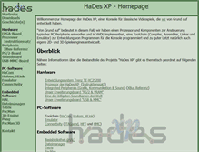 Tablet Screenshot of hades.rrobek.de